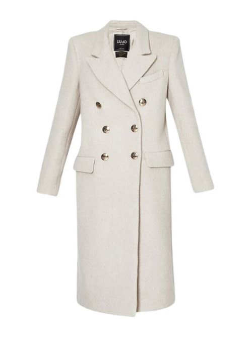 Double-breasted coat in wool blend Liu Jo | CF4321T2583.X0603